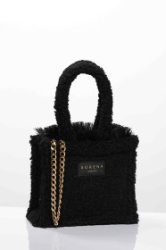 TEDDY BLACK MINI TOTE BAG (4)